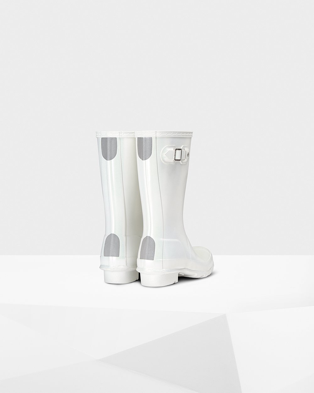 Bottes de Pluie Hunter Original Grands Nebula Enfant Argent OKGWEBY-70